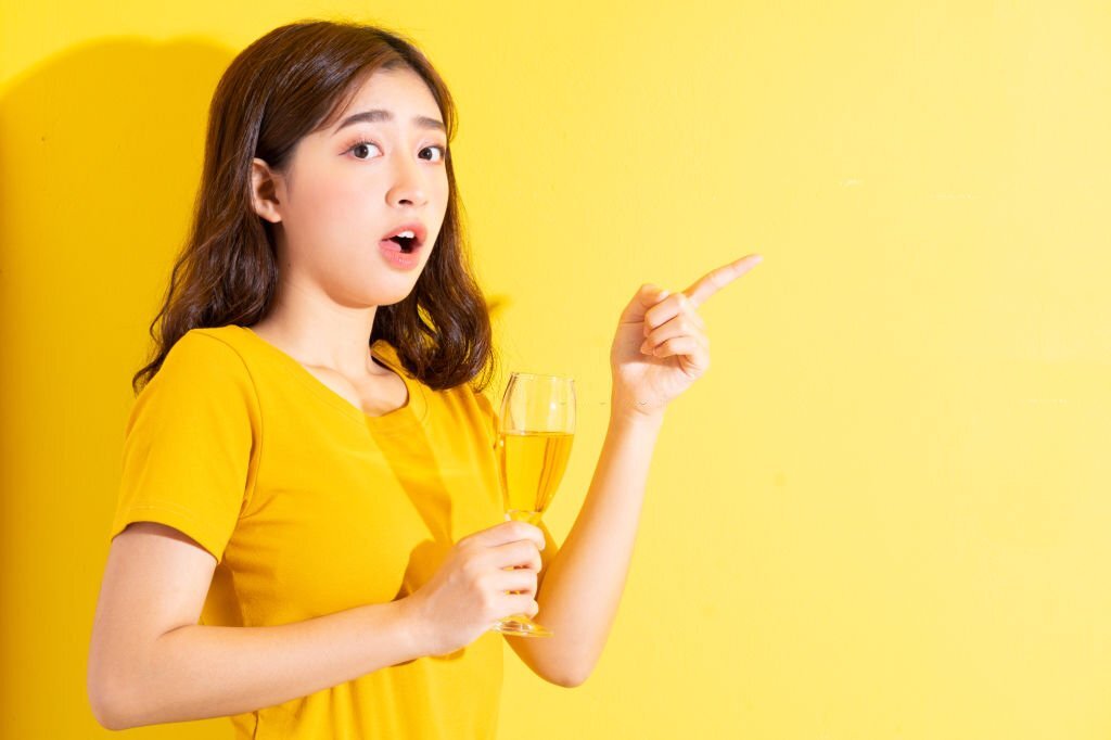 Korean Girl Pointing At Someone Attendance Drinking Game