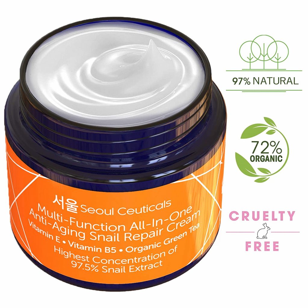Seoul Ceuticals Korean Skin Care Snail Repair Cream Seoul Ceuticals Korean Skin Care Snail Repair Cream