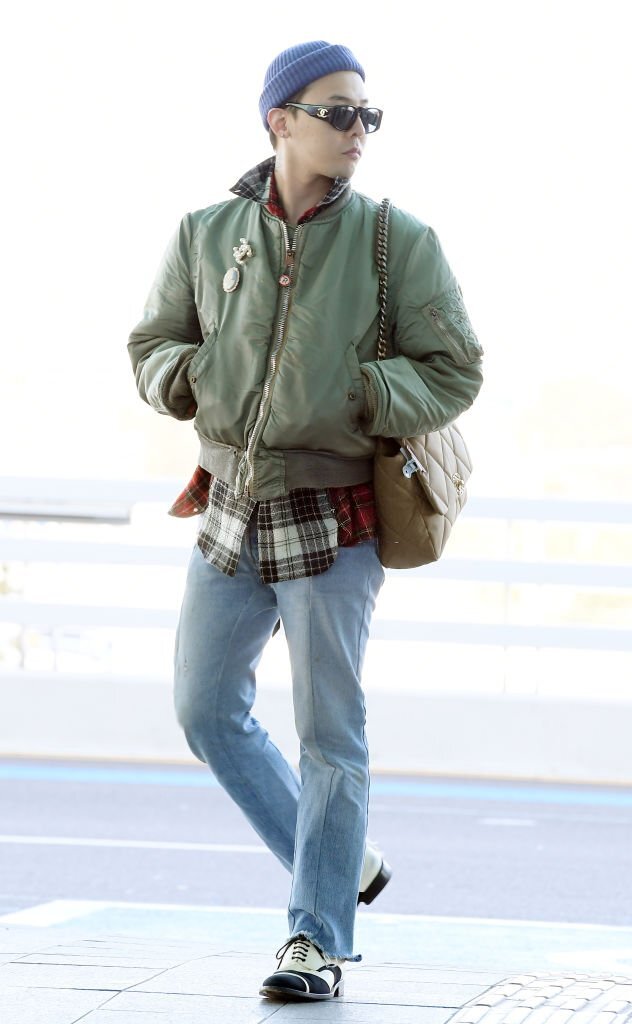 G-Dragon At Incheon International Airport G-Dragon At Incheon International Airport