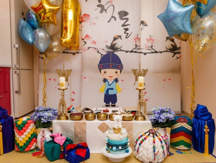 Doljanchi Korean 1st Birthday Tradition