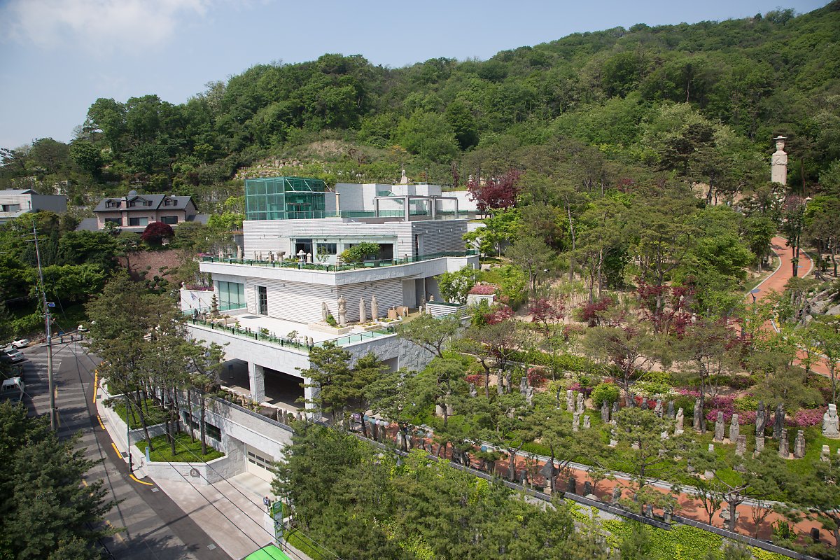 Aerial View of Korean Stone Art Museum