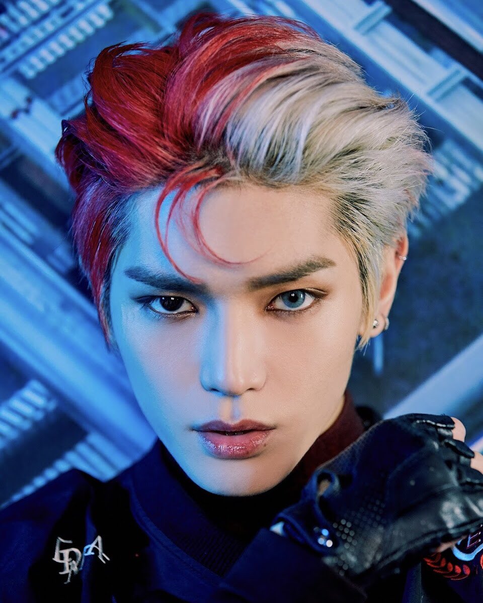 Taeyong NCT Split Hair Dye